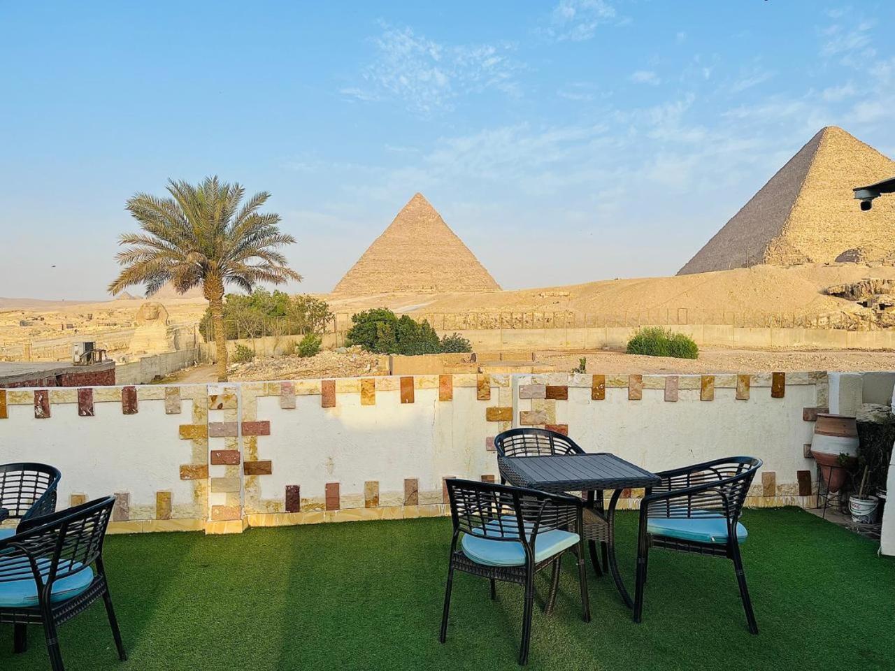 Kemet Pyramids Room View ไคโร ภายนอก รูปภาพ