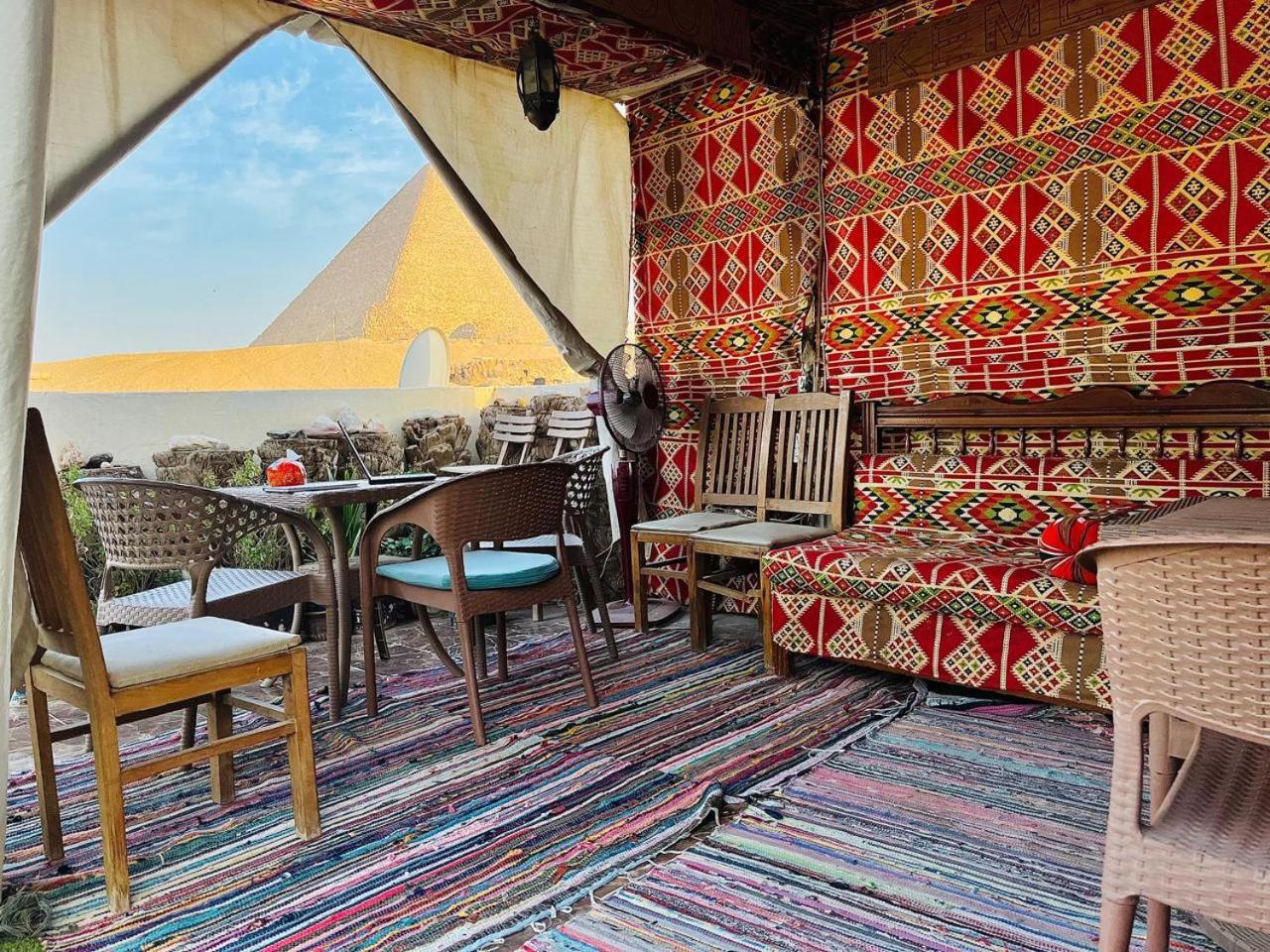 Kemet Pyramids Room View ไคโร ภายนอก รูปภาพ