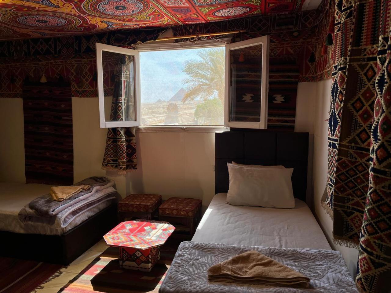 Kemet Pyramids Room View ไคโร ภายนอก รูปภาพ