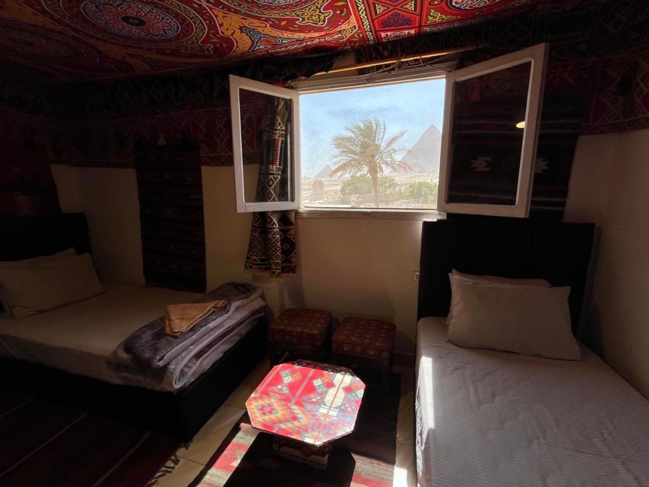 Kemet Pyramids Room View ไคโร ภายนอก รูปภาพ