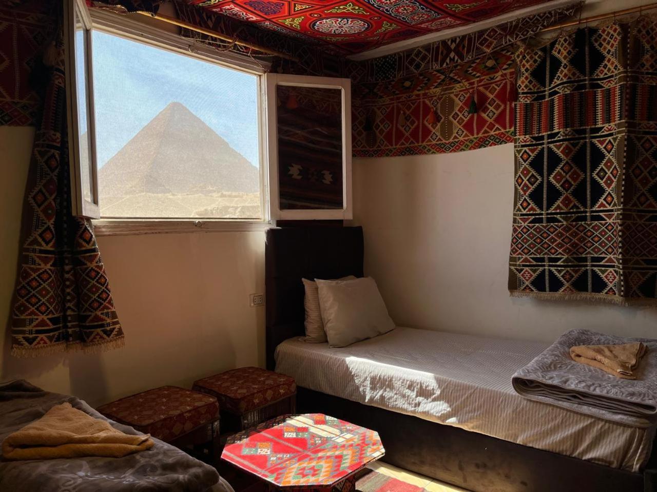 Kemet Pyramids Room View ไคโร ภายนอก รูปภาพ