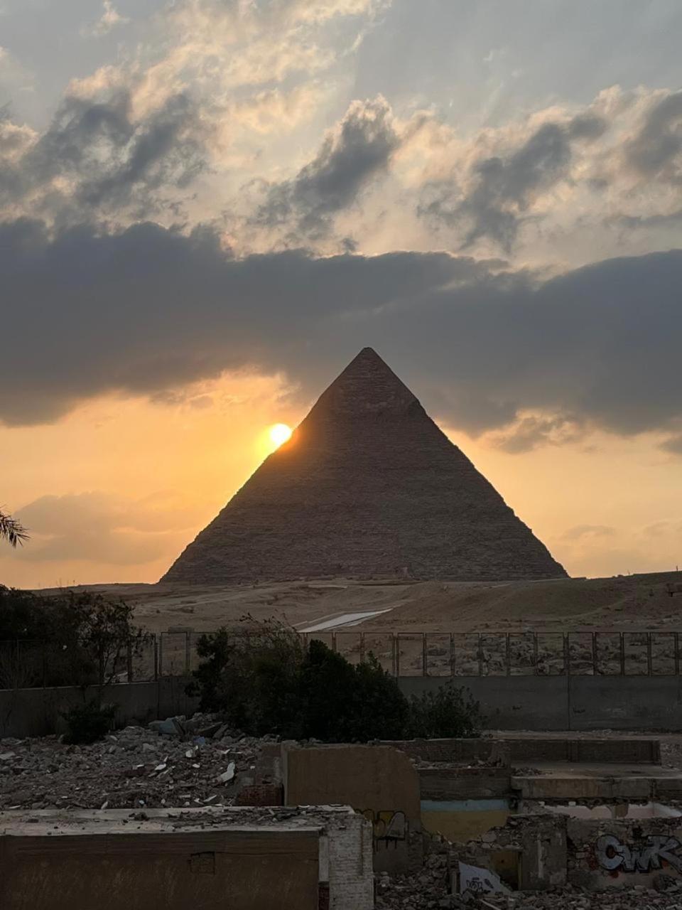 Kemet Pyramids Room View ไคโร ภายนอก รูปภาพ