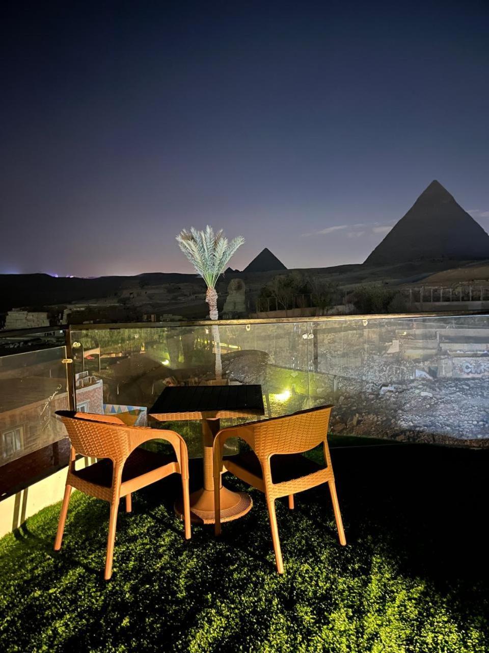 Kemet Pyramids Room View ไคโร ภายนอก รูปภาพ