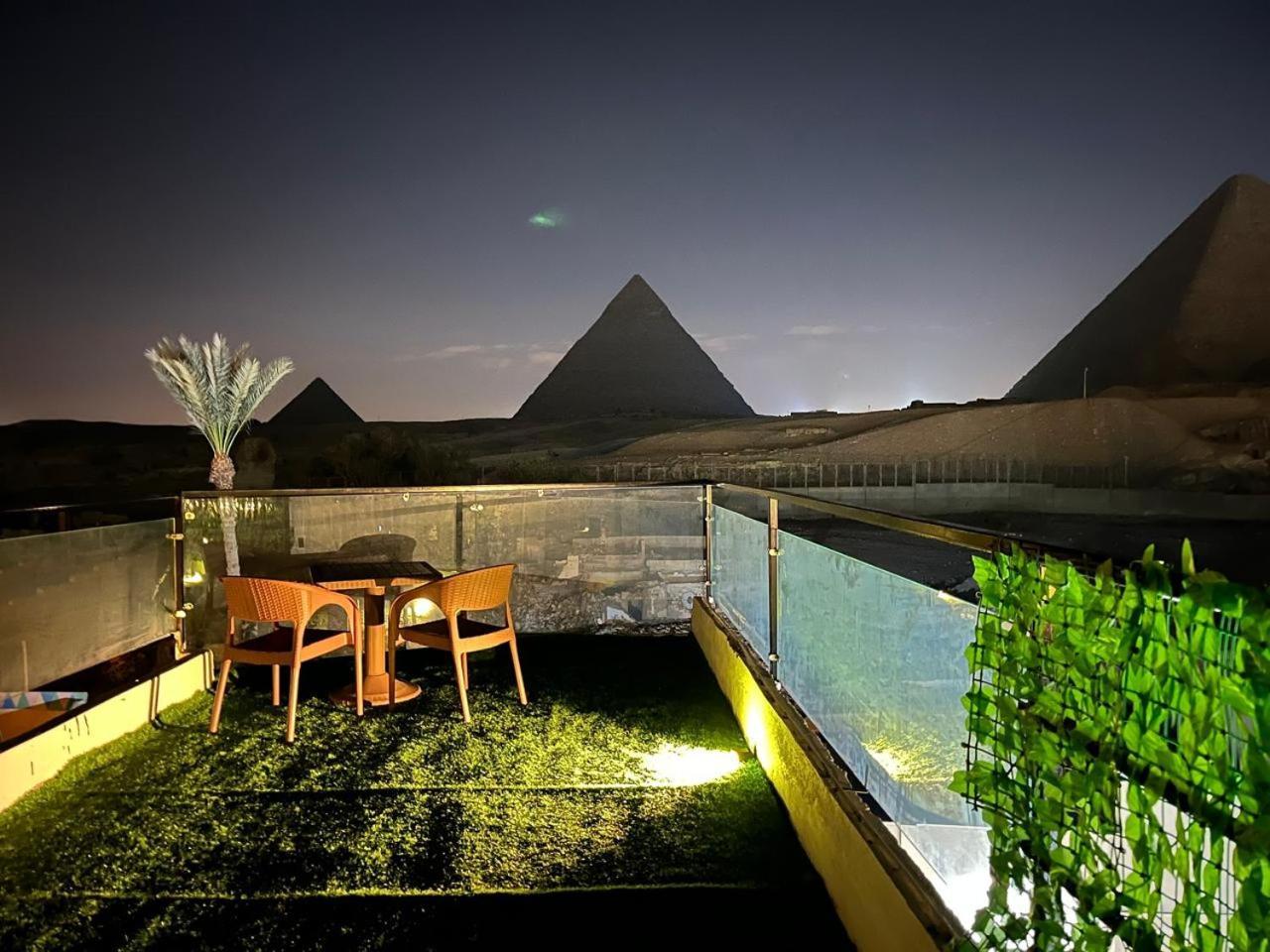Kemet Pyramids Room View ไคโร ภายนอก รูปภาพ