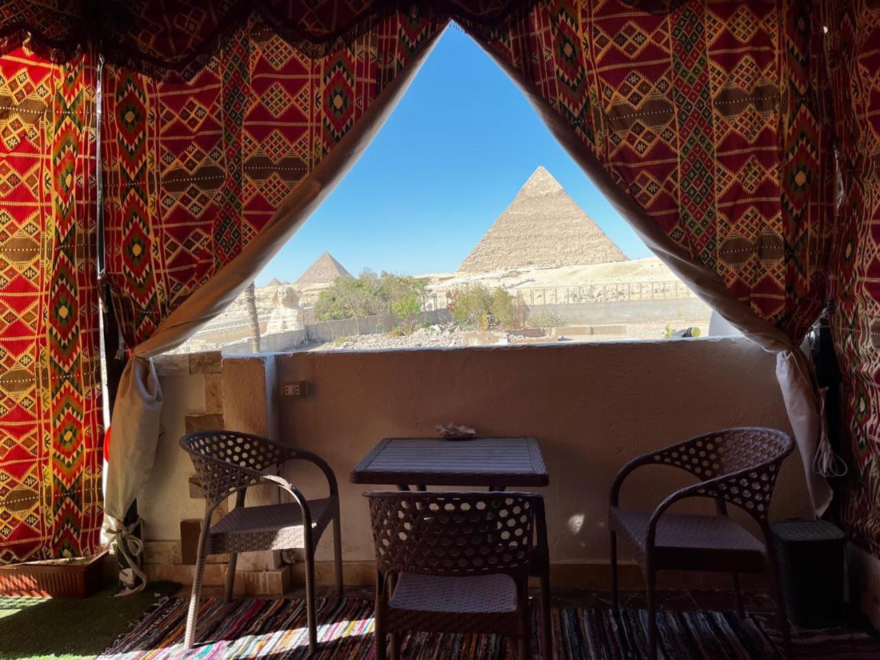 Kemet Pyramids Room View ไคโร ภายนอก รูปภาพ