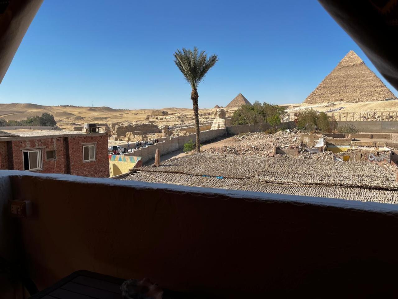 Kemet Pyramids Room View ไคโร ภายนอก รูปภาพ