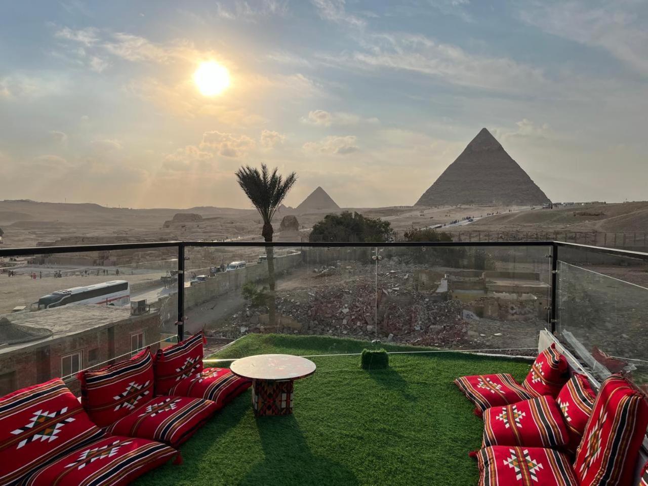 Kemet Pyramids Room View ไคโร ภายนอก รูปภาพ