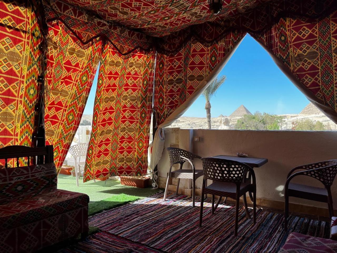 Kemet Pyramids Room View ไคโร ภายนอก รูปภาพ